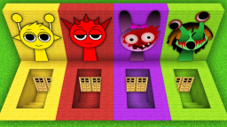 Zabawna winda Sprunki