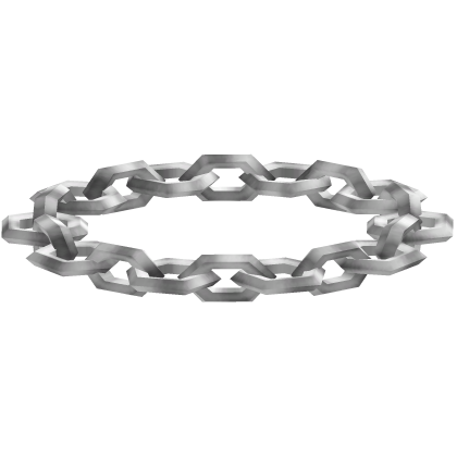y2k metal chain link choker 3.0