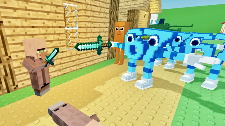 Village vs Brainrot screenshot 2