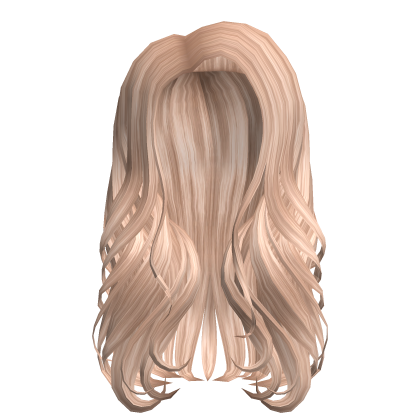 Californian Flowy Messy Long Wavy Hair (Blonde) Roblox item