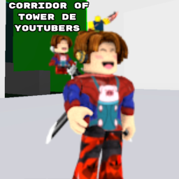 corridor of tower de youtubers