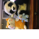 Panda fox bunny group