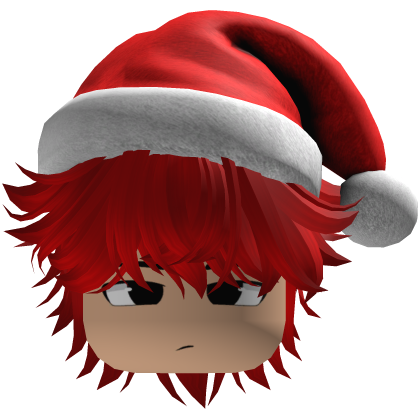 Beautiful hair Christmas beret (Red)