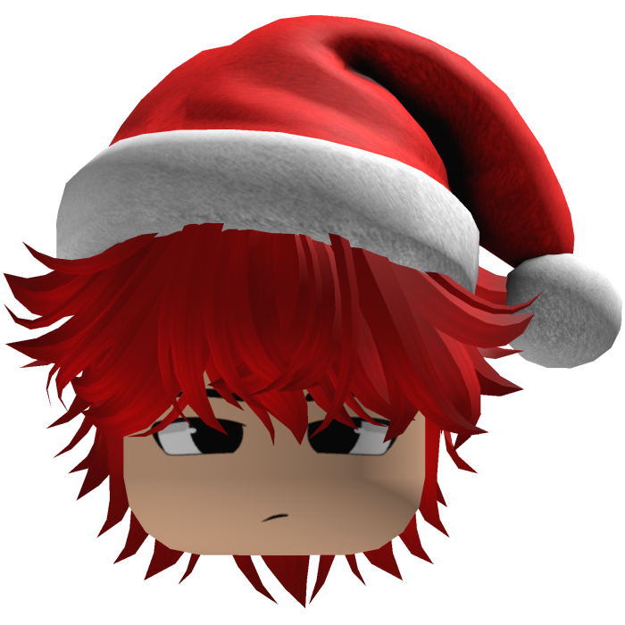 Beautiful hair Christmas beret (Red)