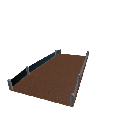 Wooden Bridge with Glass rails