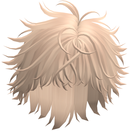 messy hair emo boy cute vkei Y2K ( blonde ) Roblox item