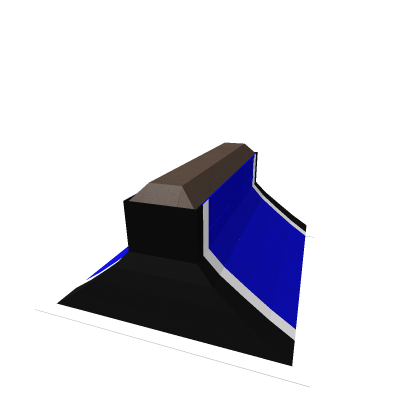 monster ###### backflip ramp (blue)