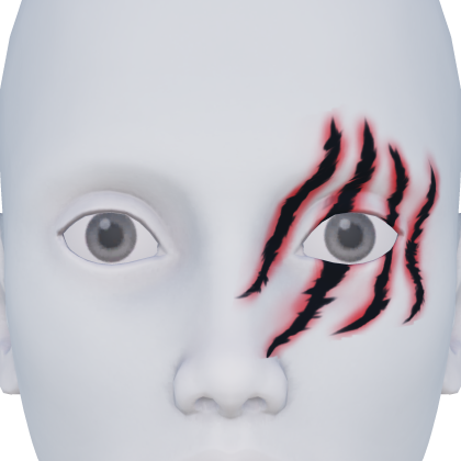 Red Neon Void Scar