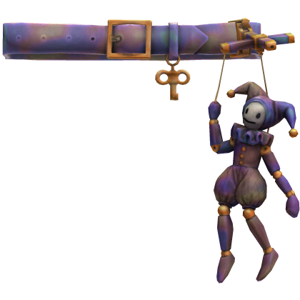Holographic Jester Puppet Belt Roblox item