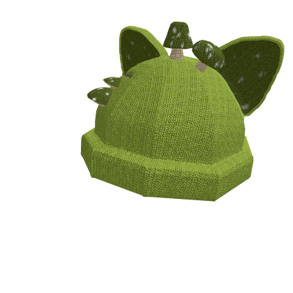 Matcha Knitted Mushroom Cat Beanie 🍵