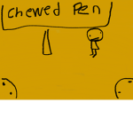 Chewed Pen