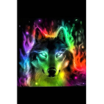Rainbow Neon Gamer Group