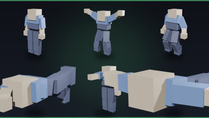 R15 Character Animation Pack Movement Emotes preview 4