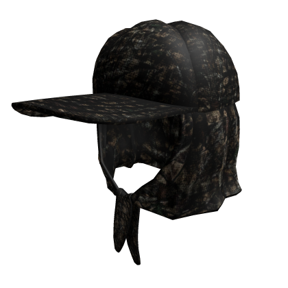 Camo y2k vintage grunge hooded hat Roblox item