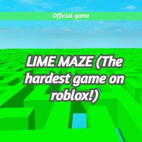 Lime maze. (Official game)