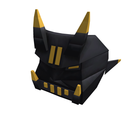 GM Series 5 - Oni Mask Black Gold