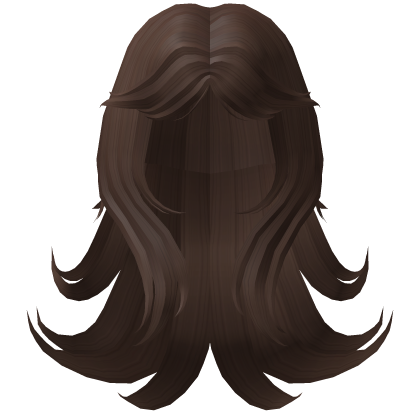 Brown Kawaii Spiked Anime Girl Hair Roblox item