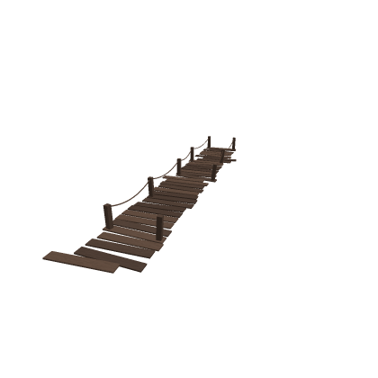 wooden bridge (aqua lake park)