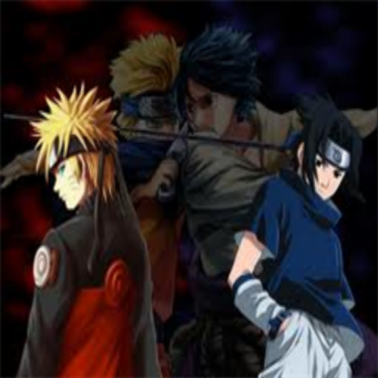 Naruto vs Sasuke Roblox decal