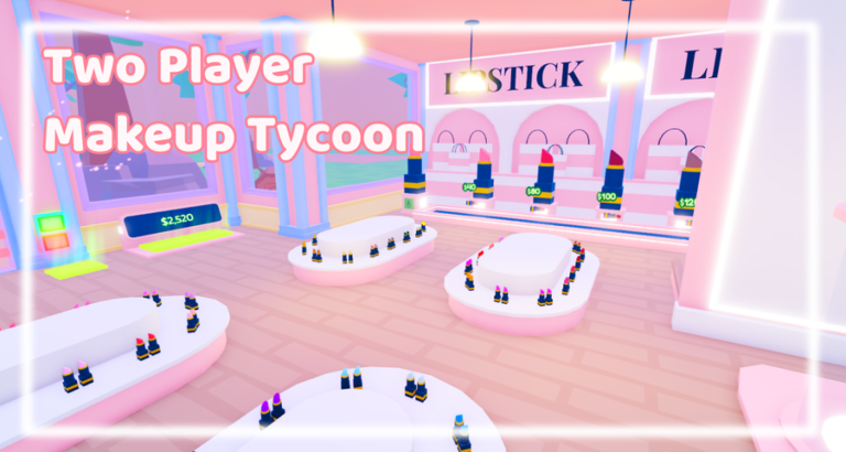 💄2 Player Makeup Store Tycoon  screenshot 2