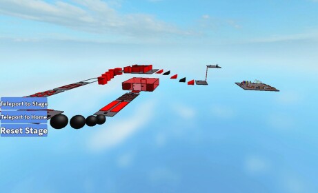Red and black obby!