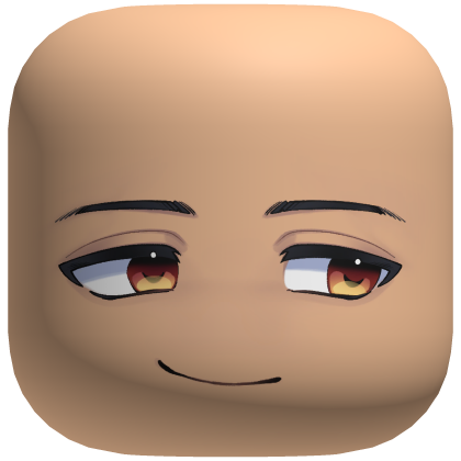 Chill Anime Boy Face (Gold) Roblox item