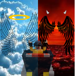 The cart ride of good😇 and evil😈