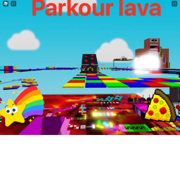 parkour lava