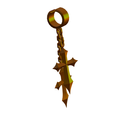 gold earring