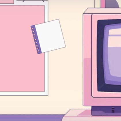 Kawaii Cute Pink Lofi
