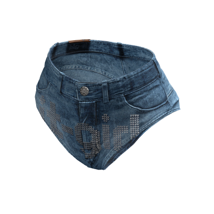 Tiny Jean Shorts (It-Girl)