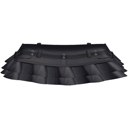 Simple gothic emo dark blue denim skirt jeans