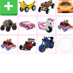 adopt me vehicles store!