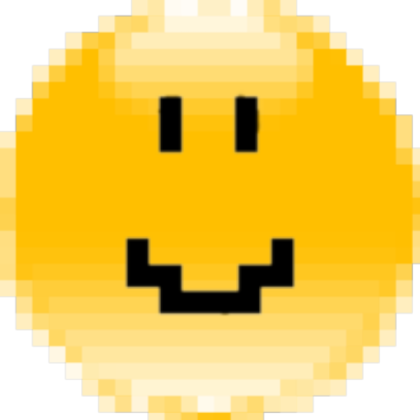 ROBLOX retro emoji Roblox decal