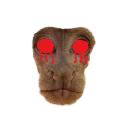 Capuchin Dave Horror Face Roblox decal
