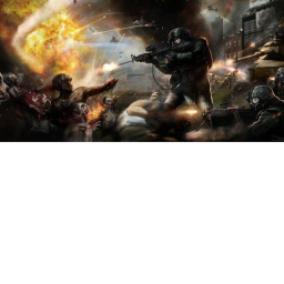 military vs zombies