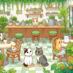 ⊱ kitty café