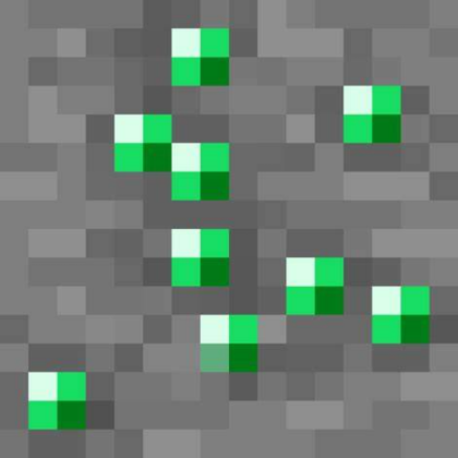 emerald ore minecraft Roblox decal