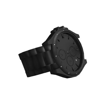 Millionaire Black Chronograph Watch