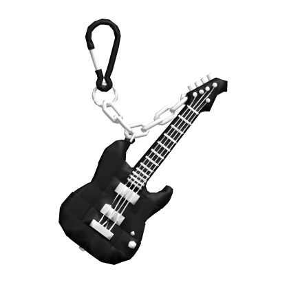 Guitar Keychain