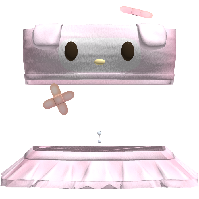 y2k pink kawaii plush set