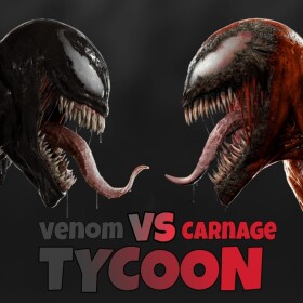 💥 VENOM VS CARNAGE! Tycoon 💥