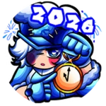 New Year's 2026 Roblox badge thumbnail