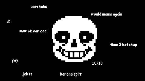 sans fight development area