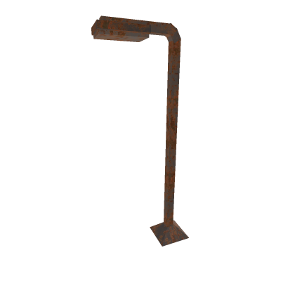 very dim lamp