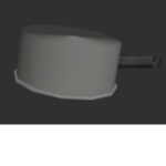 People wearing pots