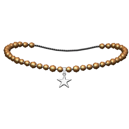 Star Beads Chain Necklace Y2K 3.0 | Roblox Item - Rolimon's