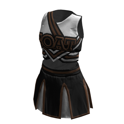 Cheerleader Uniform | Black White Brown thumbnail