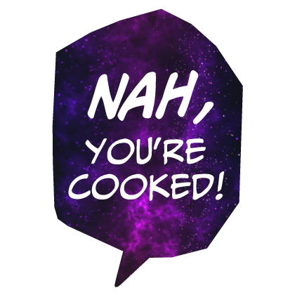 Nah, You're Cooked! Space Galaxy Version Gojo