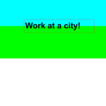 Work at a city